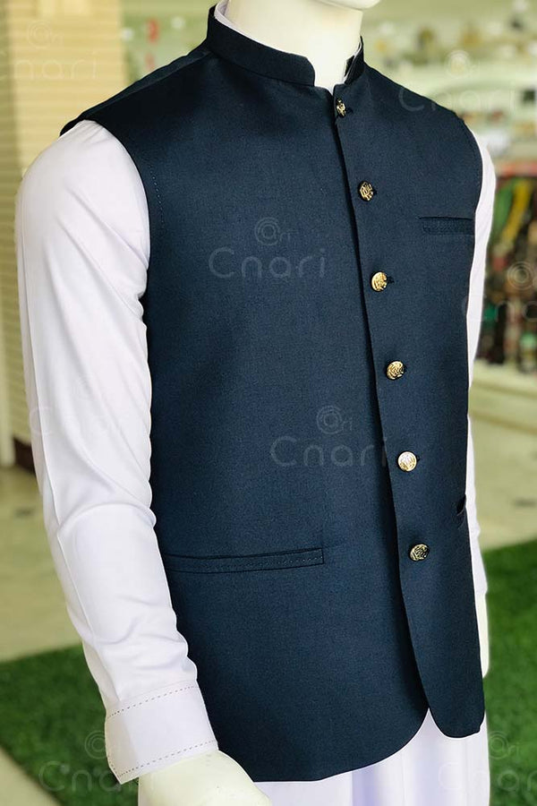 Cnari Green Premium Waistcoat