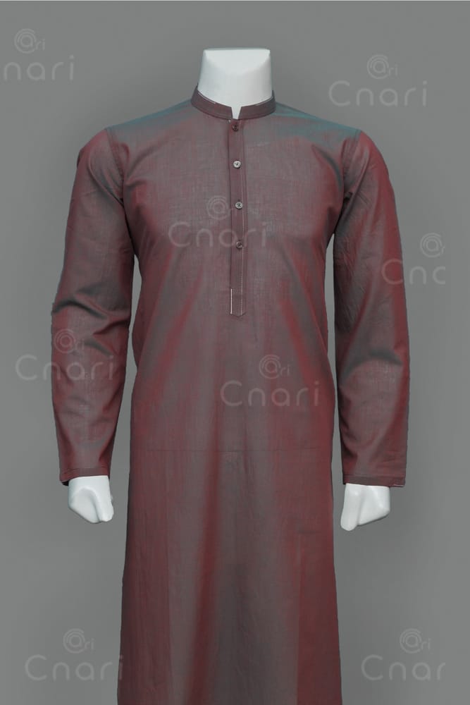 Two-Shade Imported Kurta with Latha Shalwar