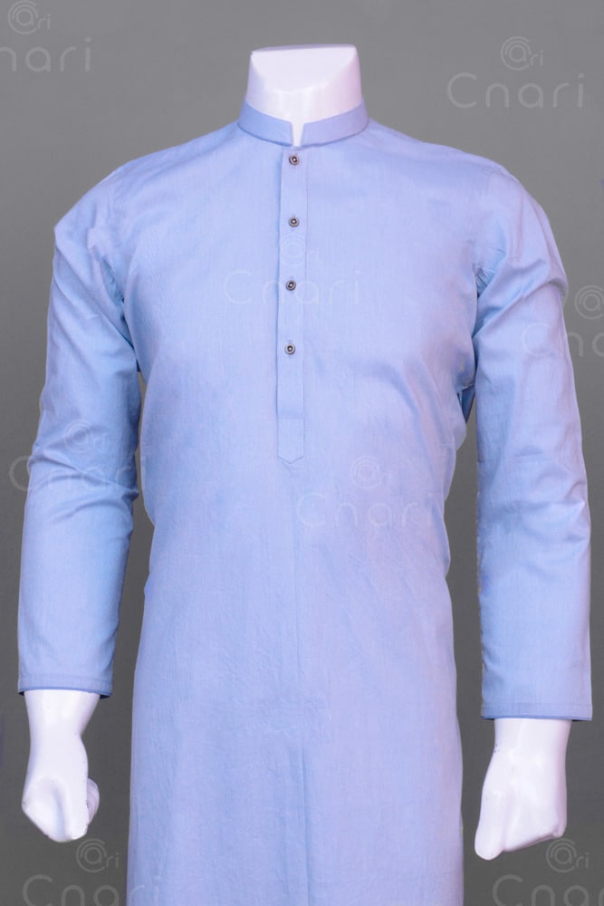 Cotton Kurta with Latha Shalwar