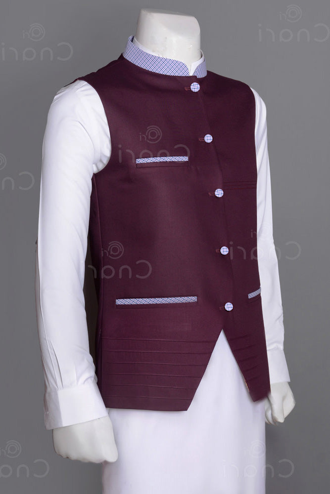 Premium V Shape Men Waistcoat