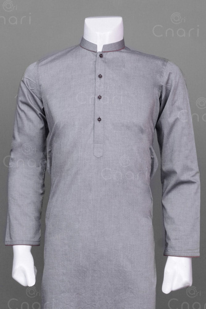 Cotton Kurta with Latha Shalwar