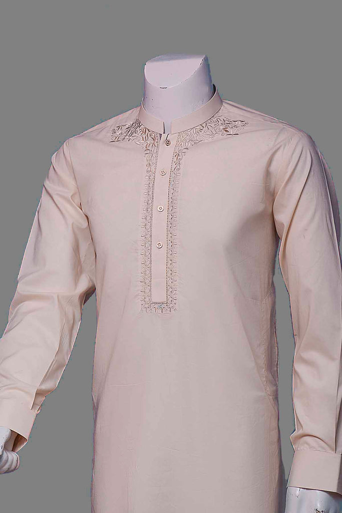 Embroidery Cotton Kameez Shalwar