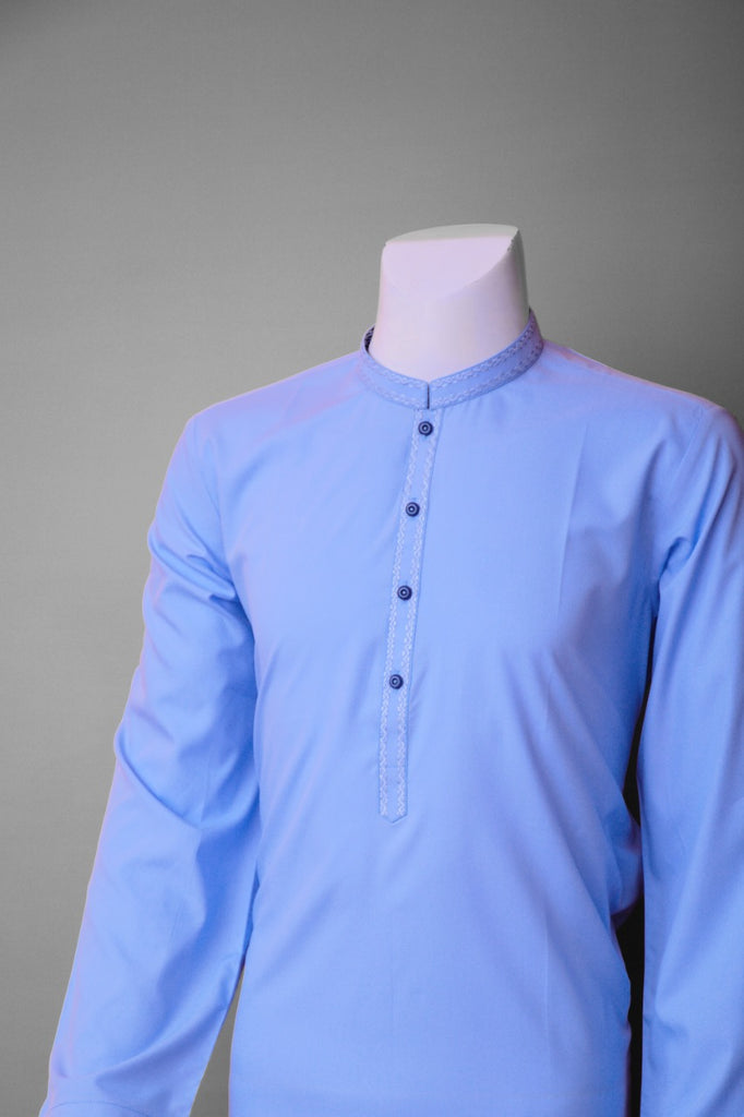 Washing Wear Ice Man Embroidery Kameez Shalwar